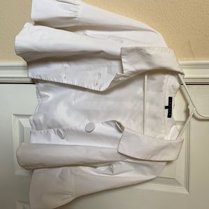 Theory white jacket . Only wear once